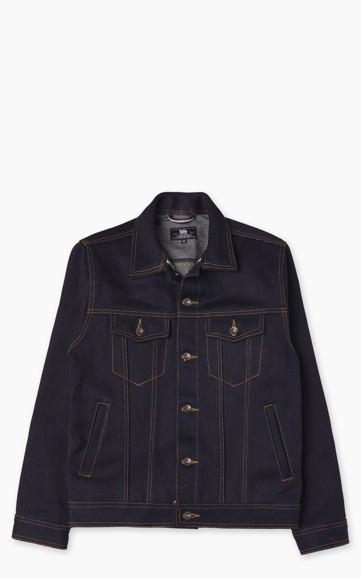 Sosobrothers Denim Jacket "TBOA" Heavyweight Selvedge Indigo 33oz