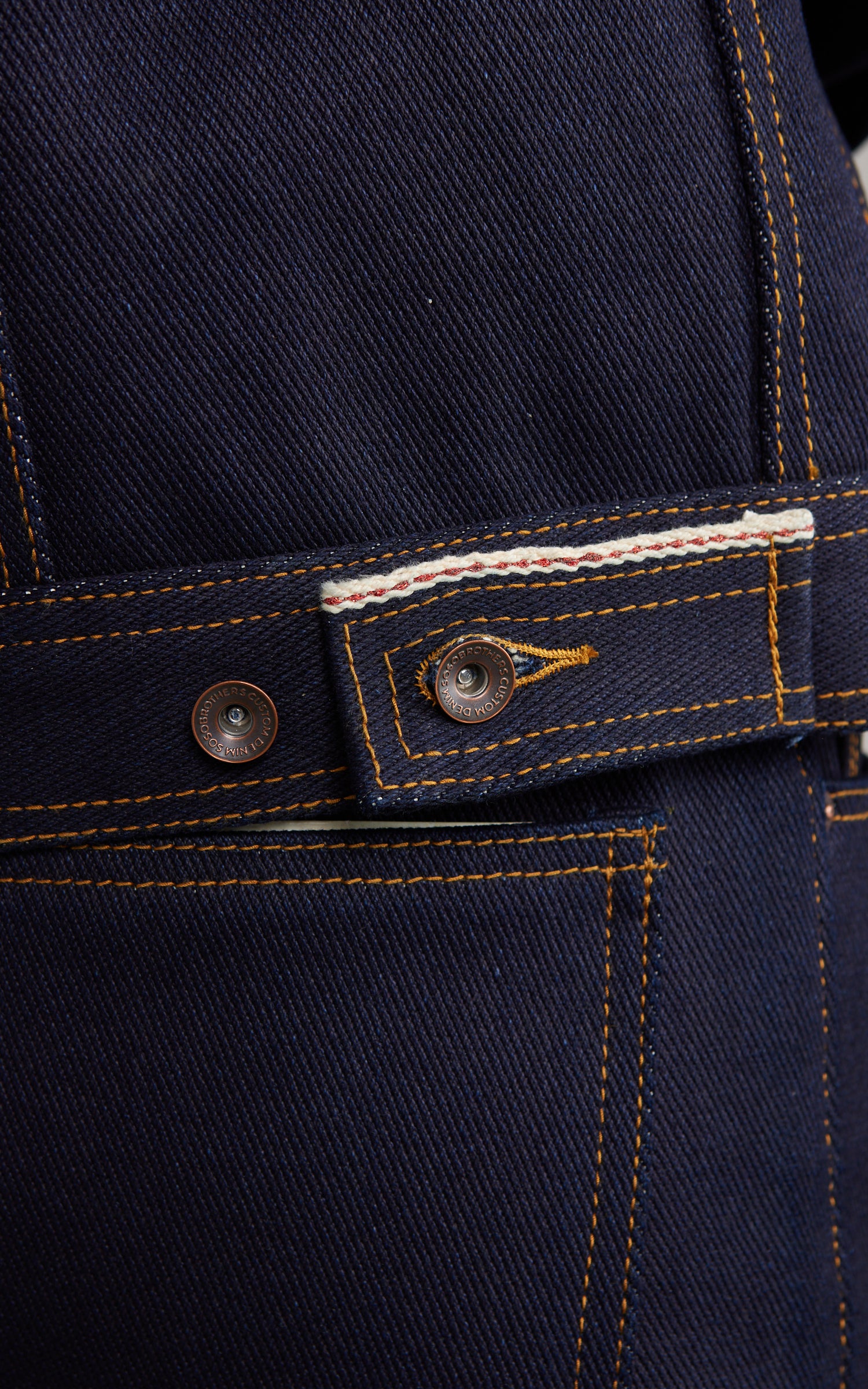 Sosobrothers Denim Jacket "TBOA" Heavyweight Selvedge Indigo 33oz
