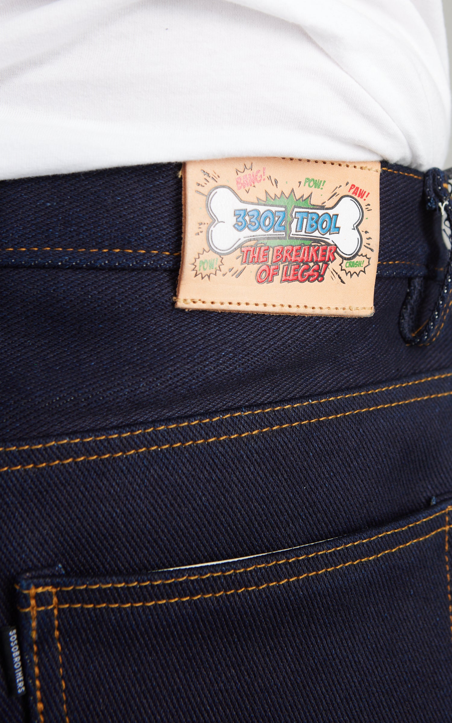 Sosobrothers Regular Jeans "TBOL" Heavyweight Selvedge LHT Indigo 33oz