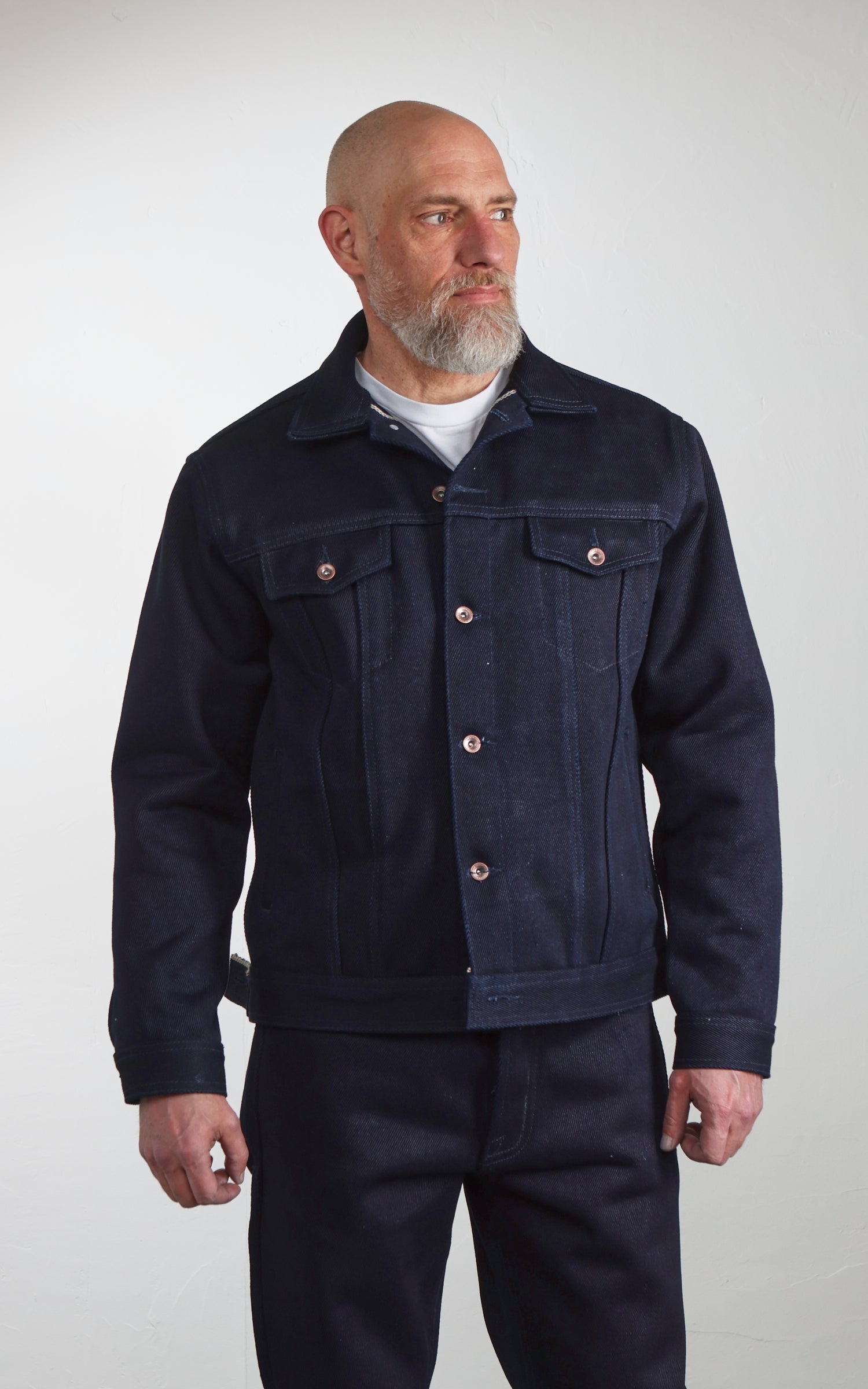 Sosobrothers Denim Jacket "TBOA" Heavyweight Selvedge Double Indigo 33oz