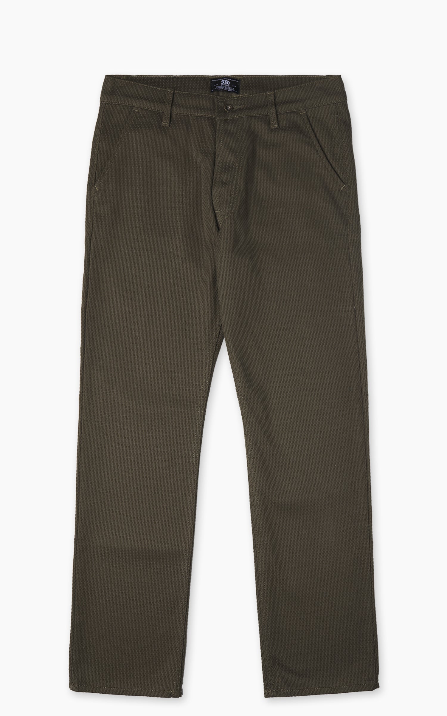 Warehouse & Co. Lot 1086 Military Herringbone Pants OD Green