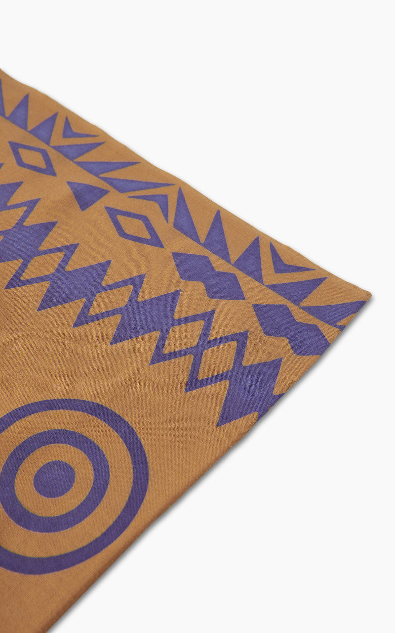 South2 West8 Tenugui Bandana A-Brown