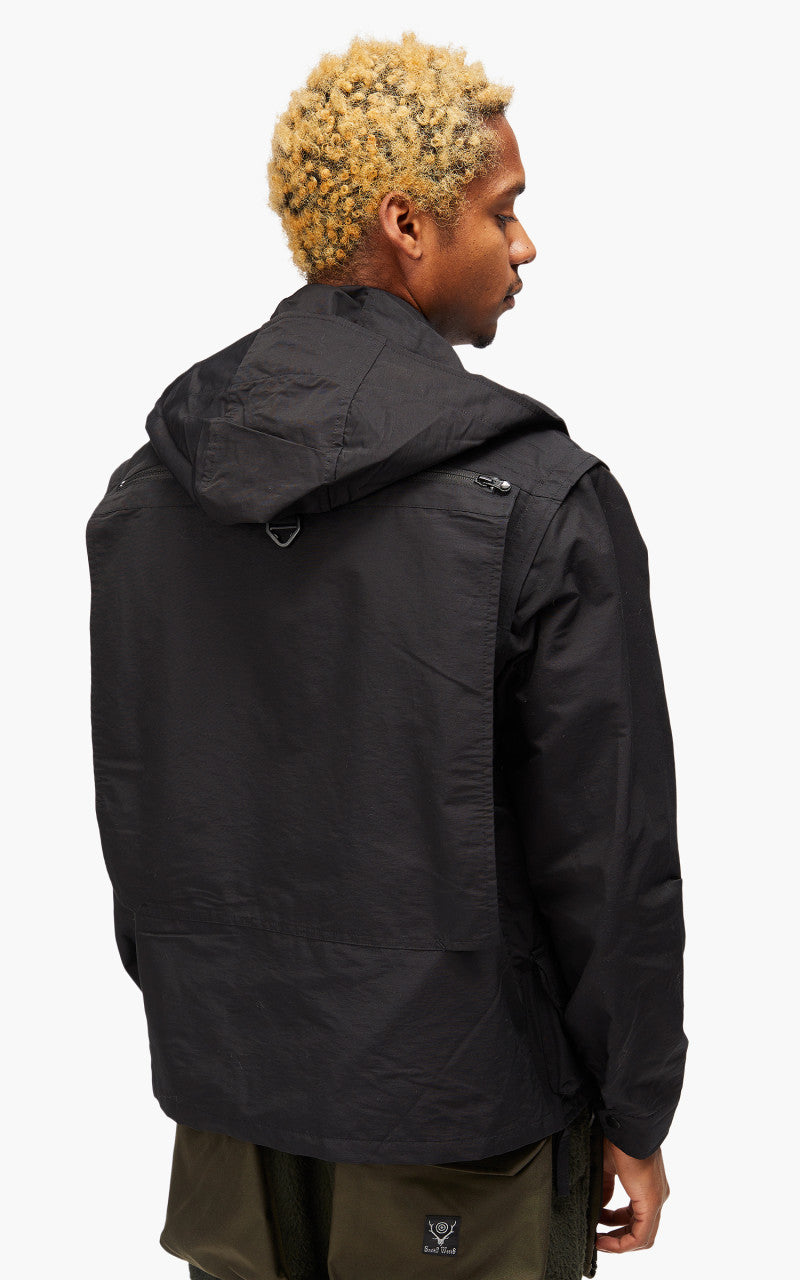 South2 West8 Tenkara Trout Parka C/N Grosgrain B-Black