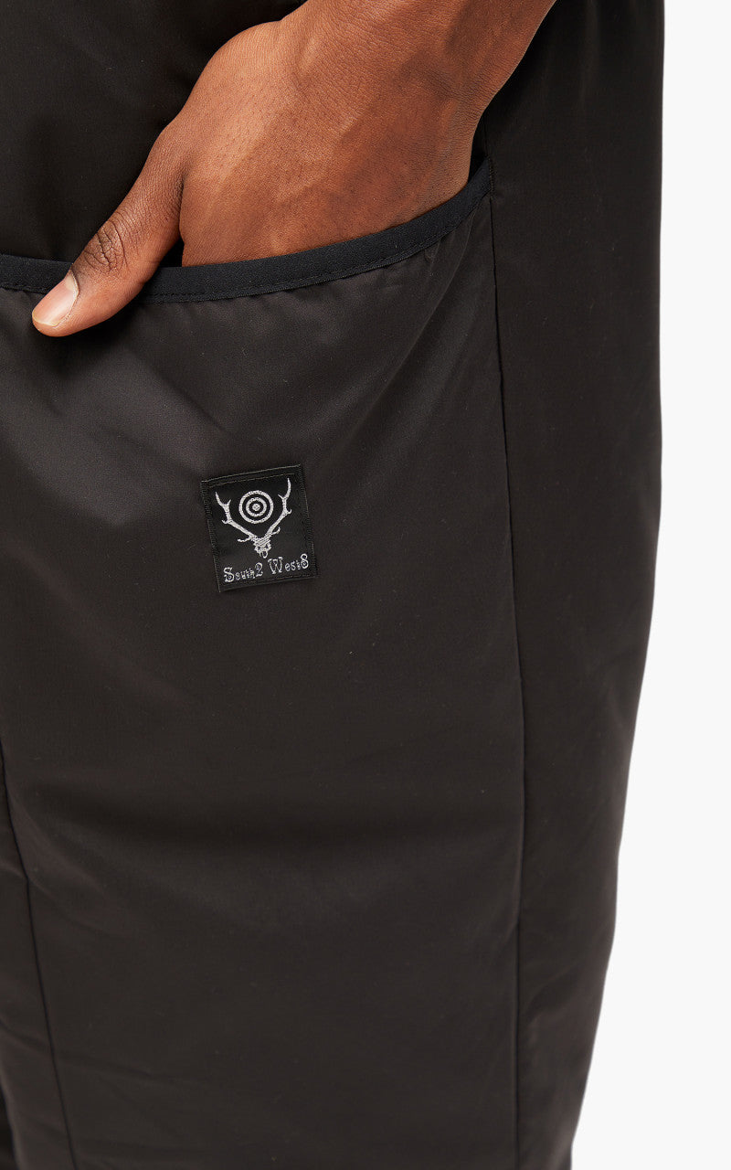 South2 West8 Insulator Belted Pant Poly Peach Skin Black