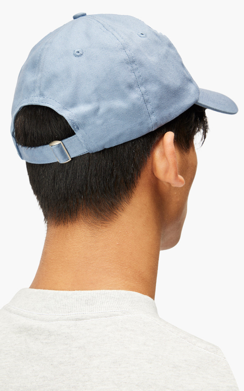 Sporty & Rich Big H Hat Steel Blue