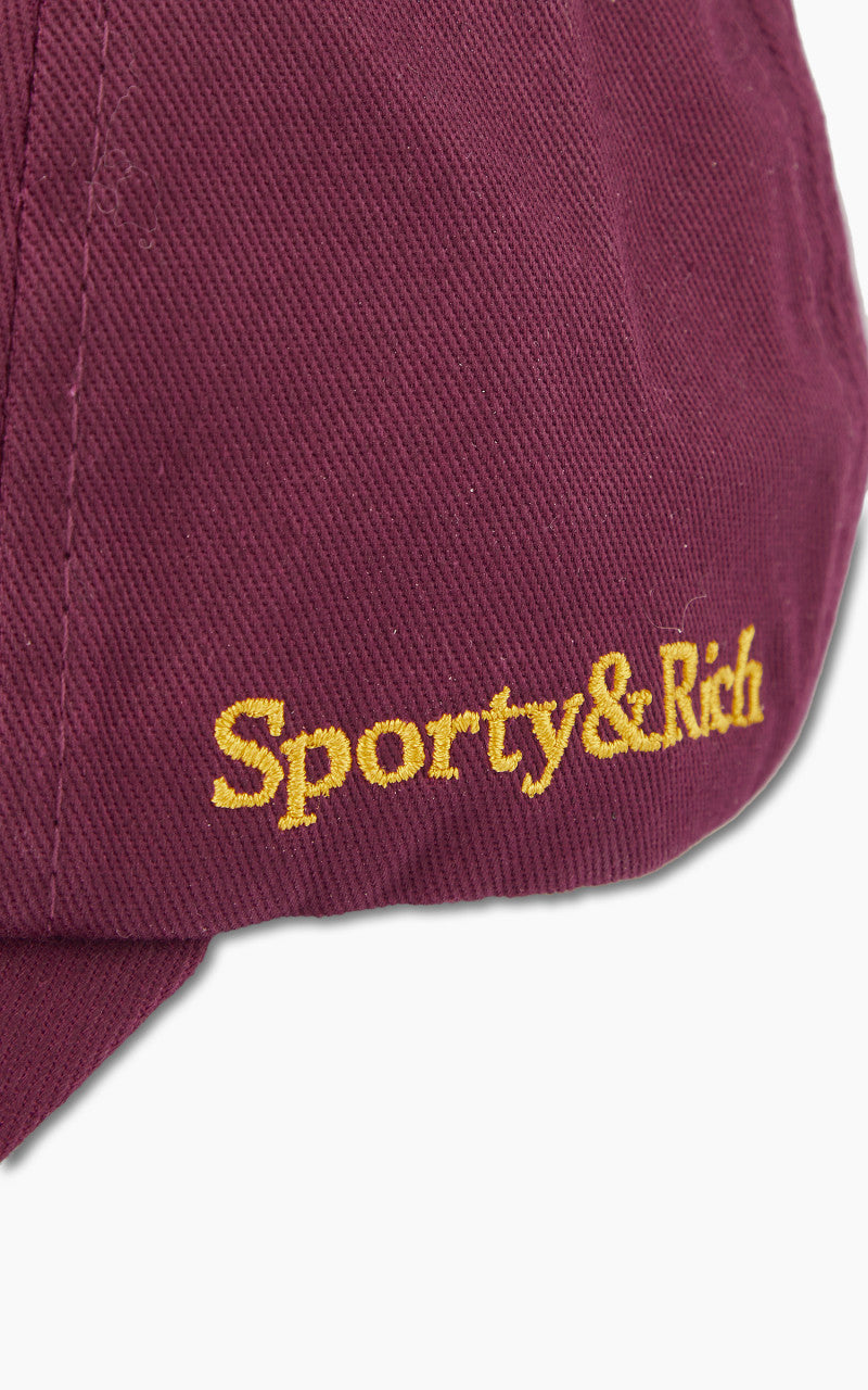 Sporty & Rich Wellness Ivy Hat Merlot