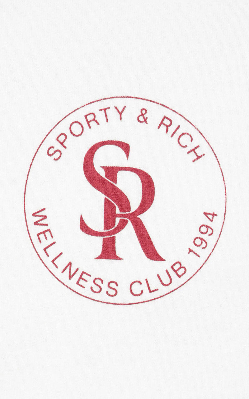 Sporty & Rich S&R Crewneck White