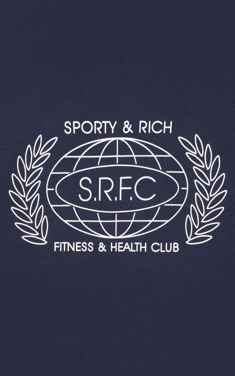 Sporty & Rich SRFC Crewneck Navy