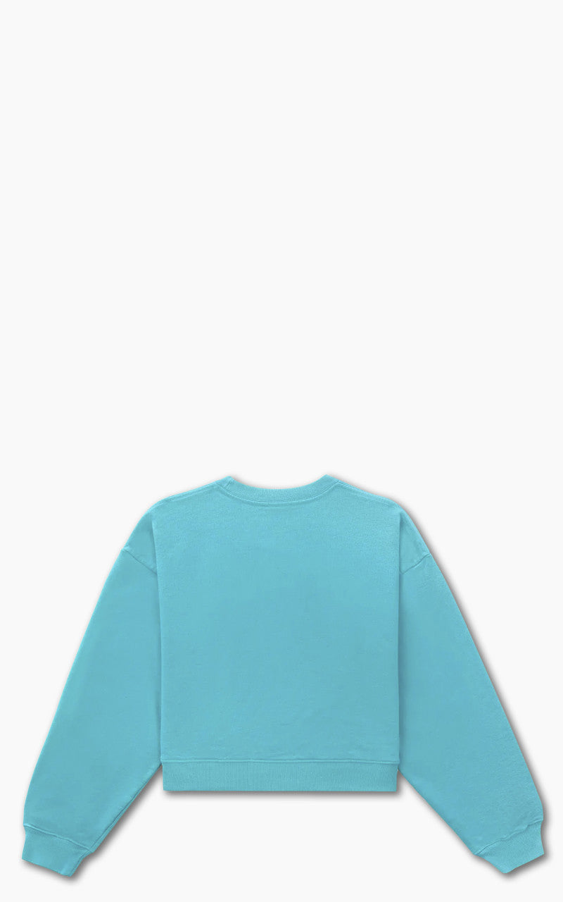Sporty & Rich NY Country Club Cropped Crewneck Teal