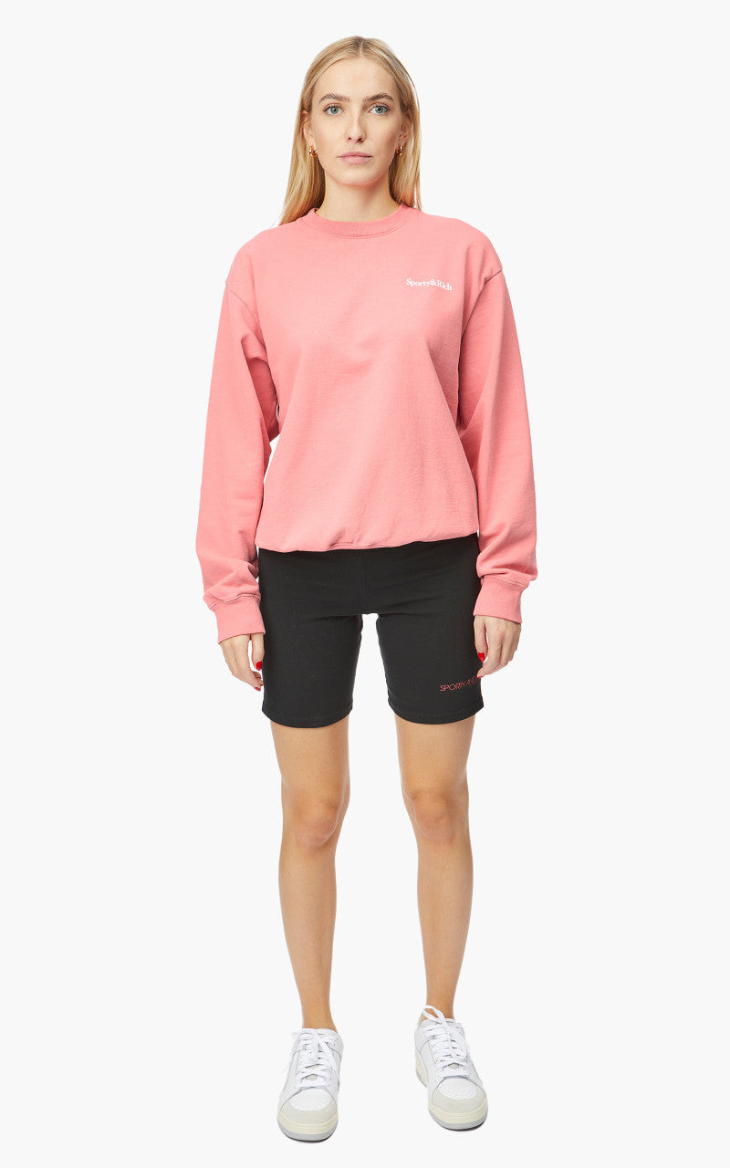 Sporty & Rich New Health Crewneck Flamingo