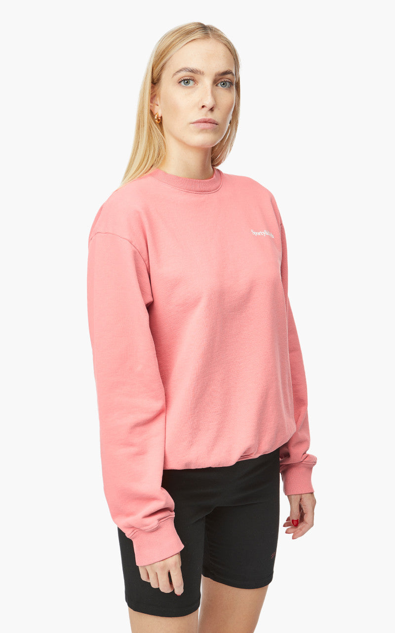 Sporty & Rich New Health Crewneck Flamingo
