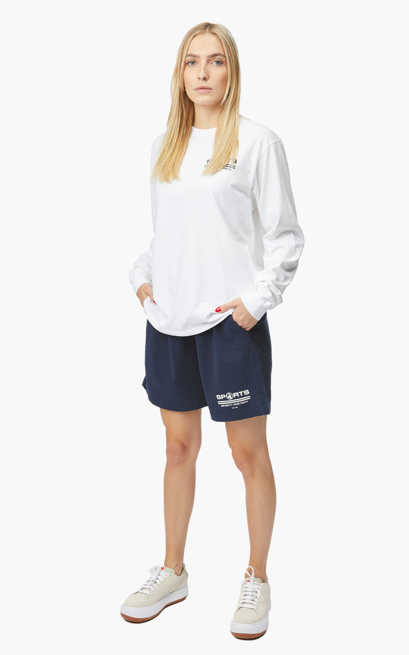 Sporty & Rich Sports Longsleeve White