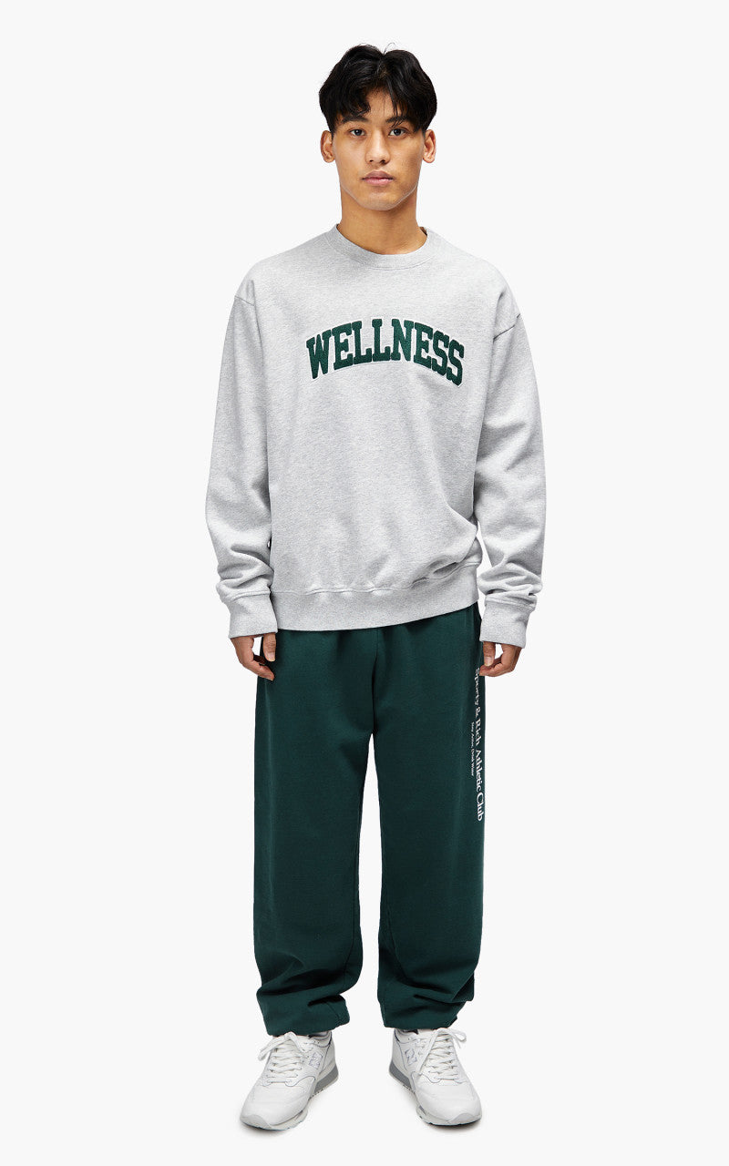 Sporty & Rich Wellness Boucle Crewneck Heather Grey