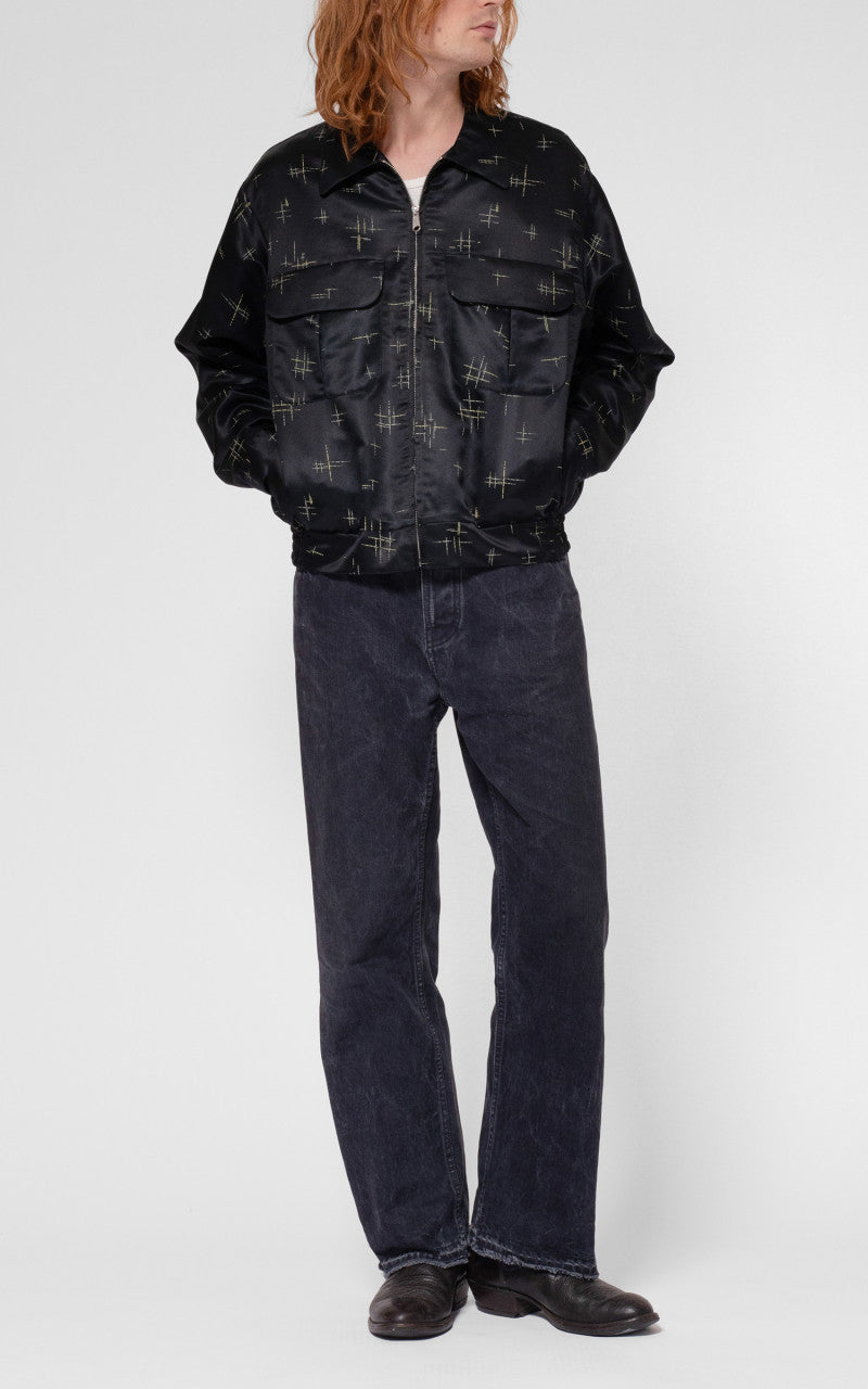 Nudie Jeans Staffan 50s Jacket Black