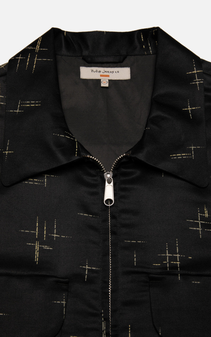 Nudie Jeans Staffan 50s Jacket Black