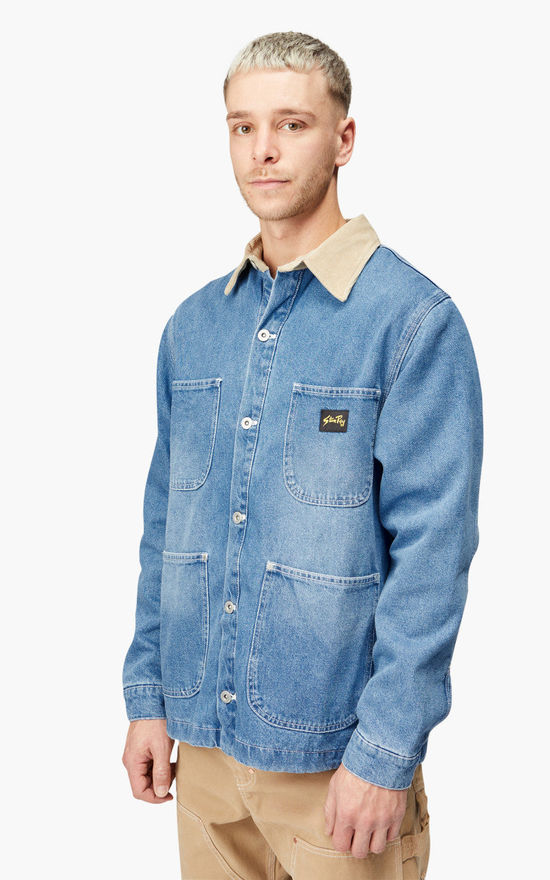 Stan Ray Winter Barn Coat Vintage Stonewashed Denim