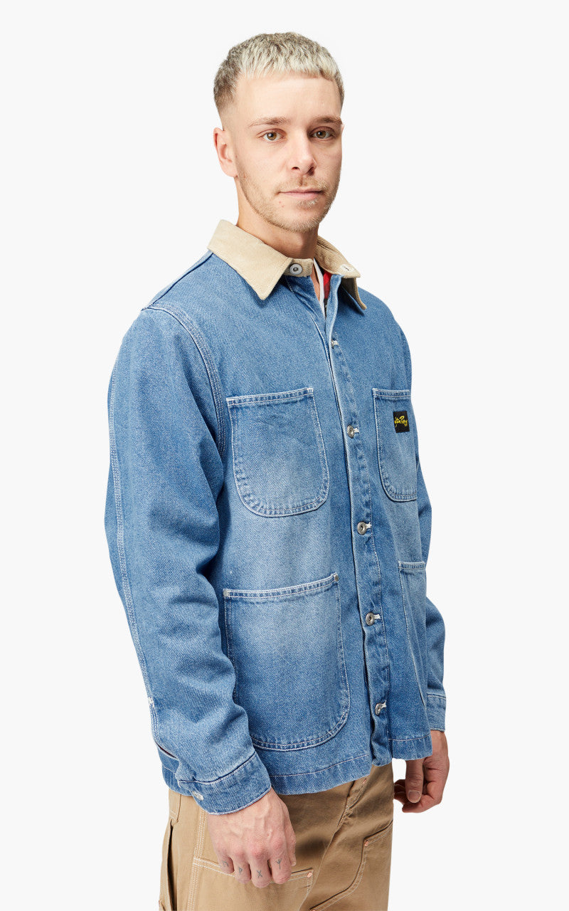 Stan Ray Winter Barn Coat Vintage Stonewashed Denim