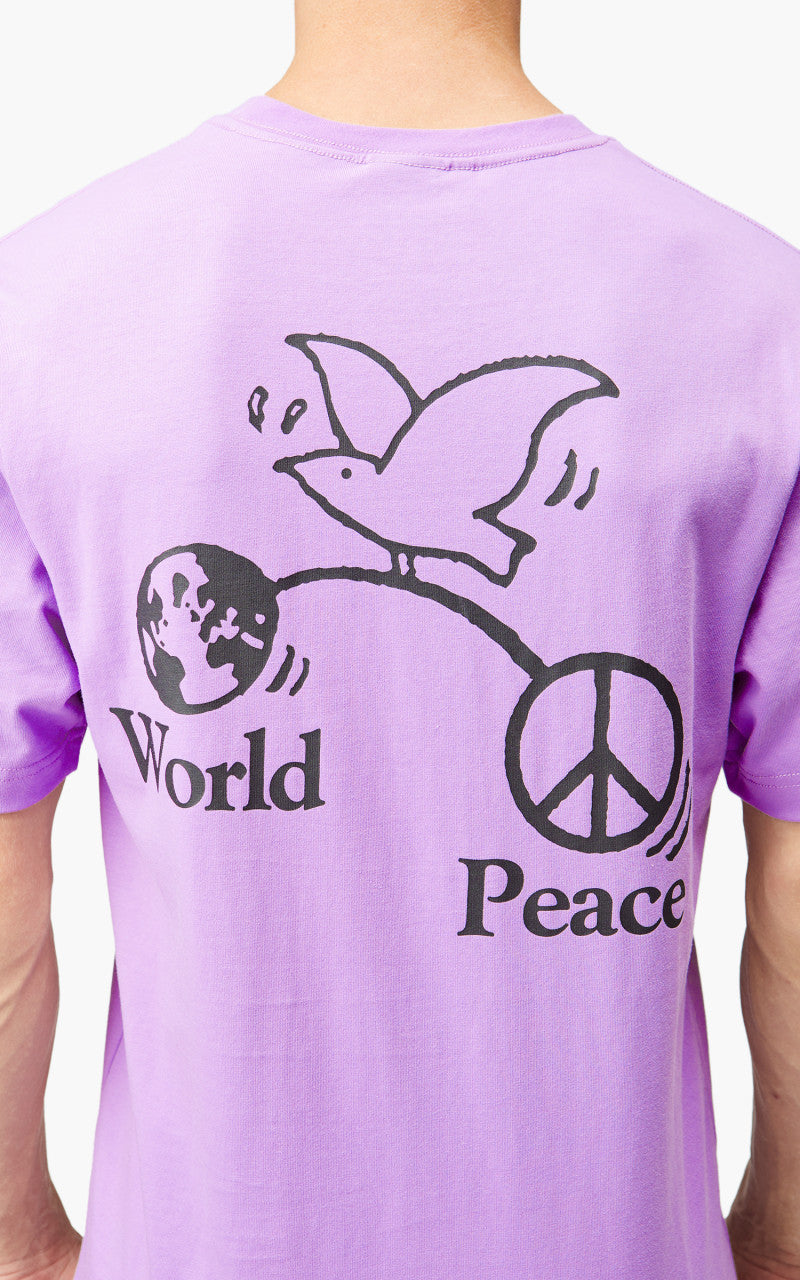 Stan Ray World Peace Short Sleeve T-Shirt Mauve