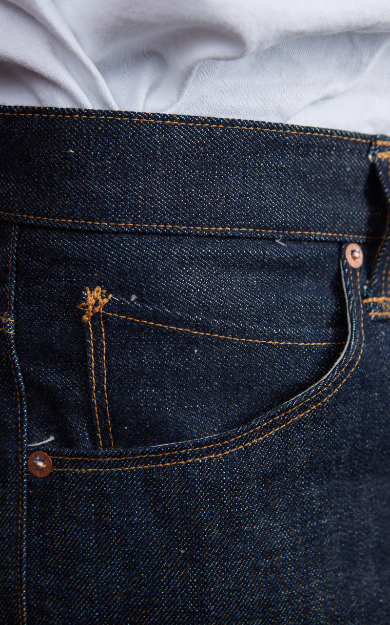 Stevenson Overall Co. La Jolla Jeans Selvedge Unwashed Indigo