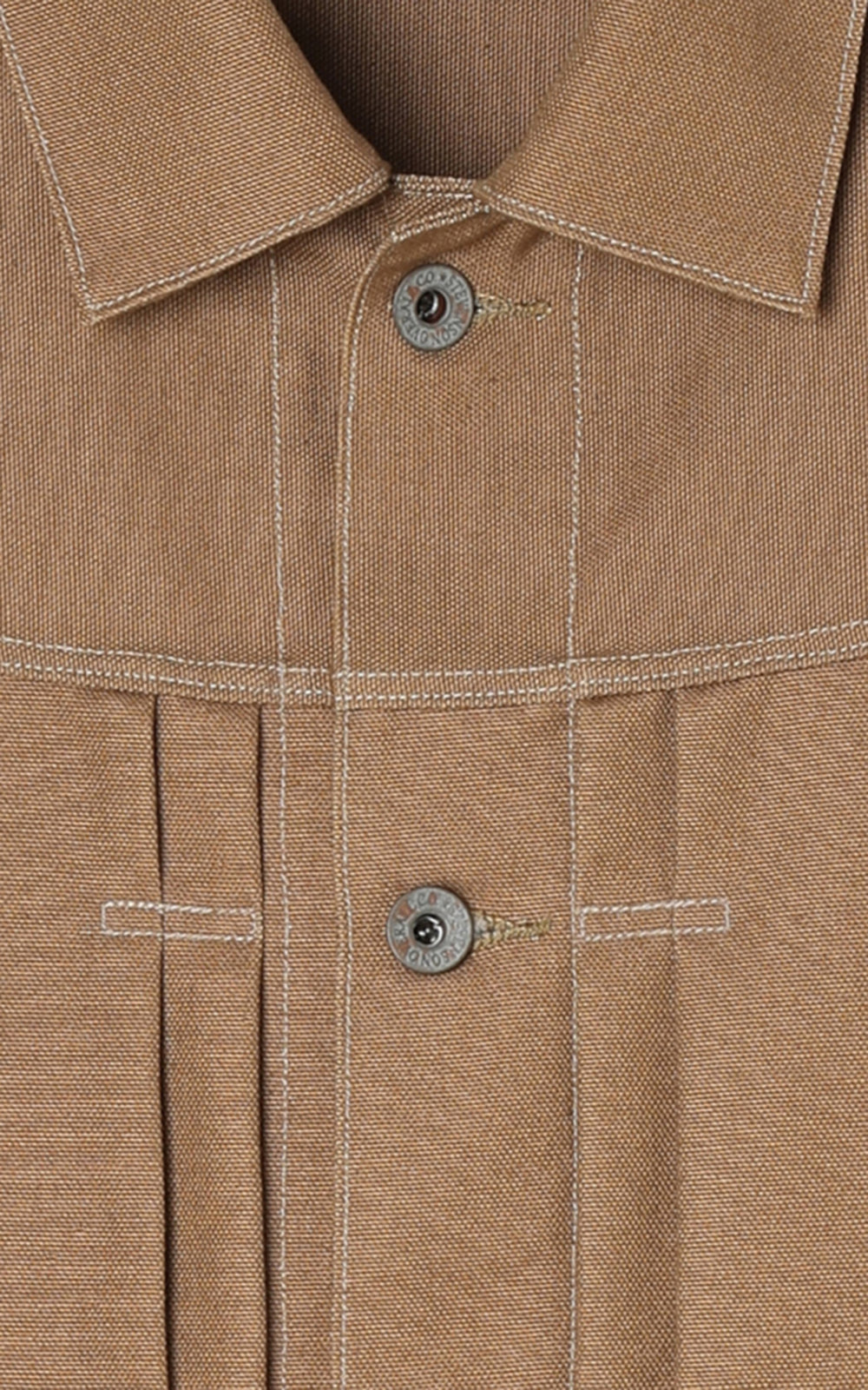 Stevenson Overall Co. Saddle Horn Type II Jacket Duck Canvas Brown