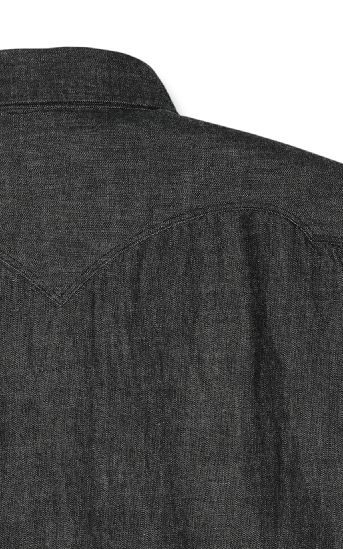 Stevenson Overall Co. Cody Denim Shirt Frost Black