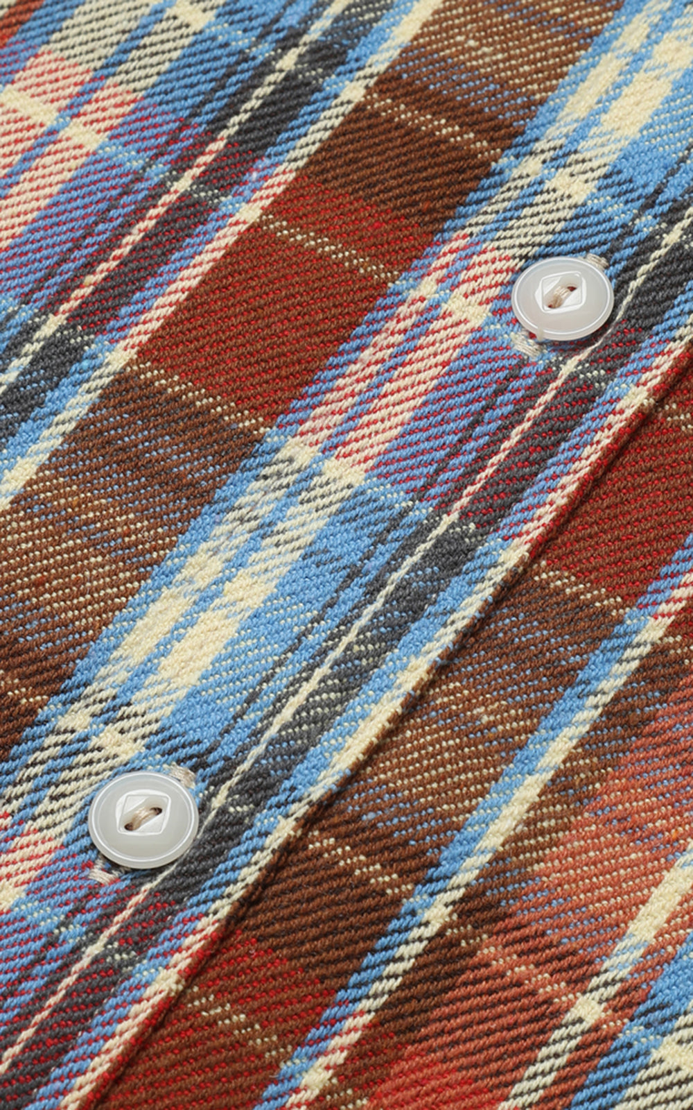 Stevenson Overall Co. Union-Spec Shirt Heavyweight Flannel Faded Red Mix