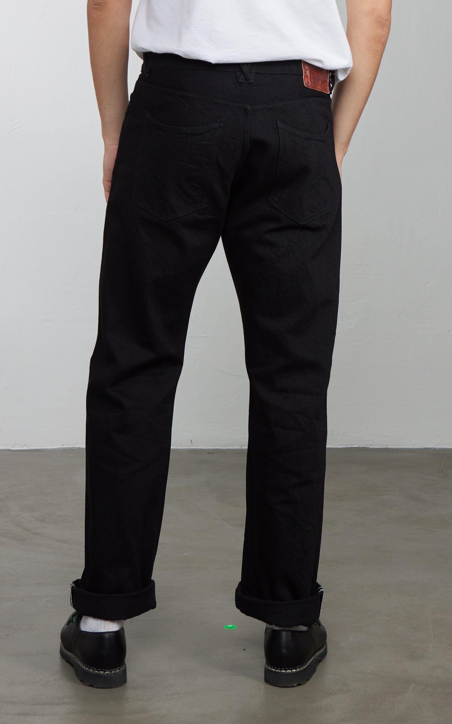 Stevenson Overall Co. Encinitas Jeans Selvedge One Wash Solid Black