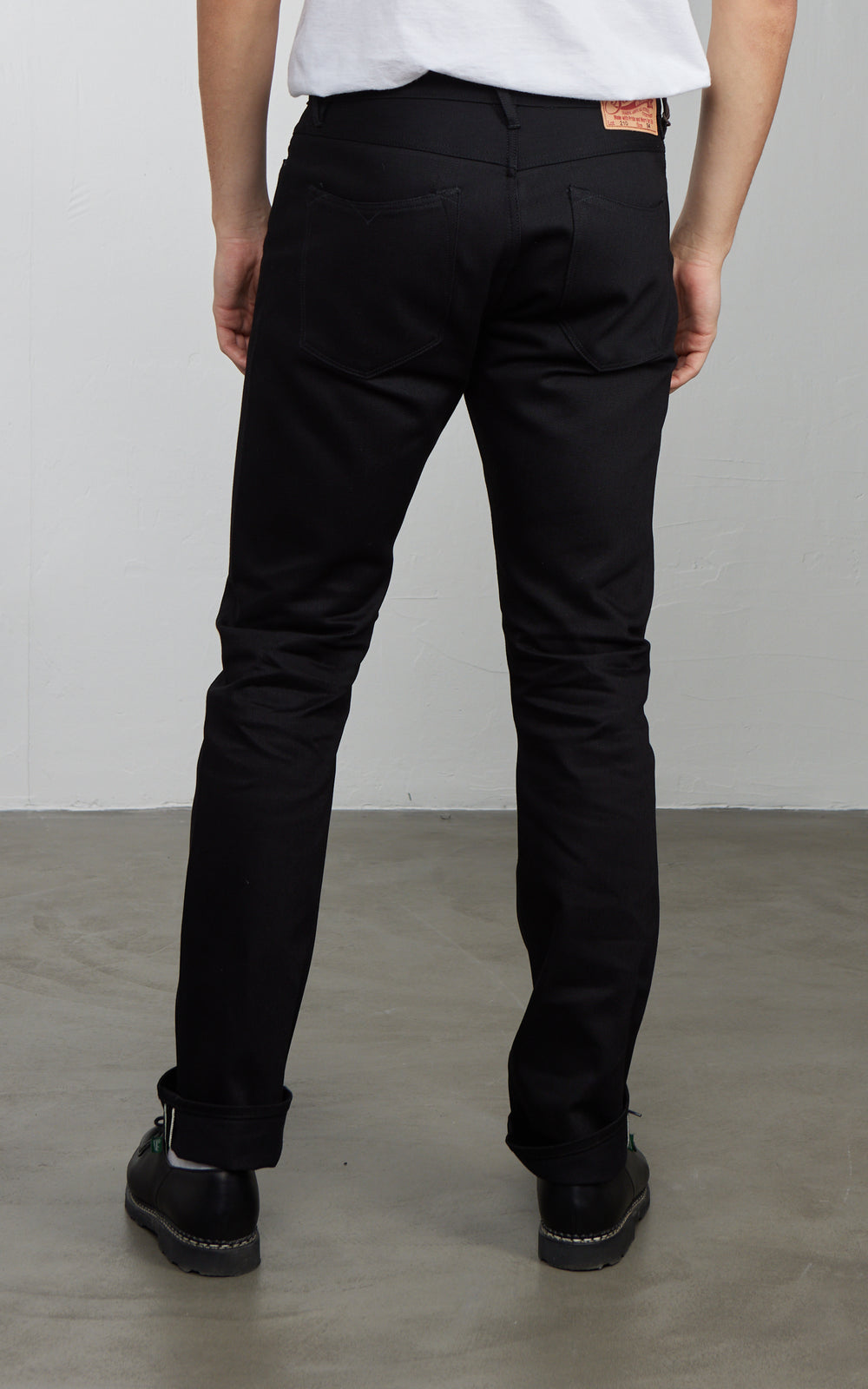 Stevenson Overall Co. Big Sur Jeans Selvedge Unwashed Solid Black