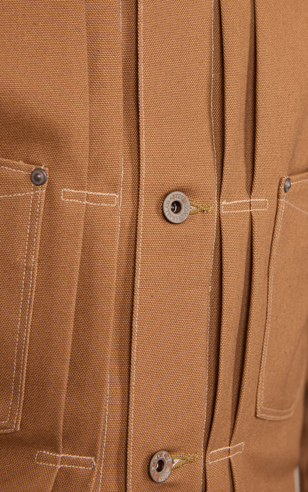 Stevenson Overall Co. Saddle Horn Type II Jacket Duck Canvas Brown