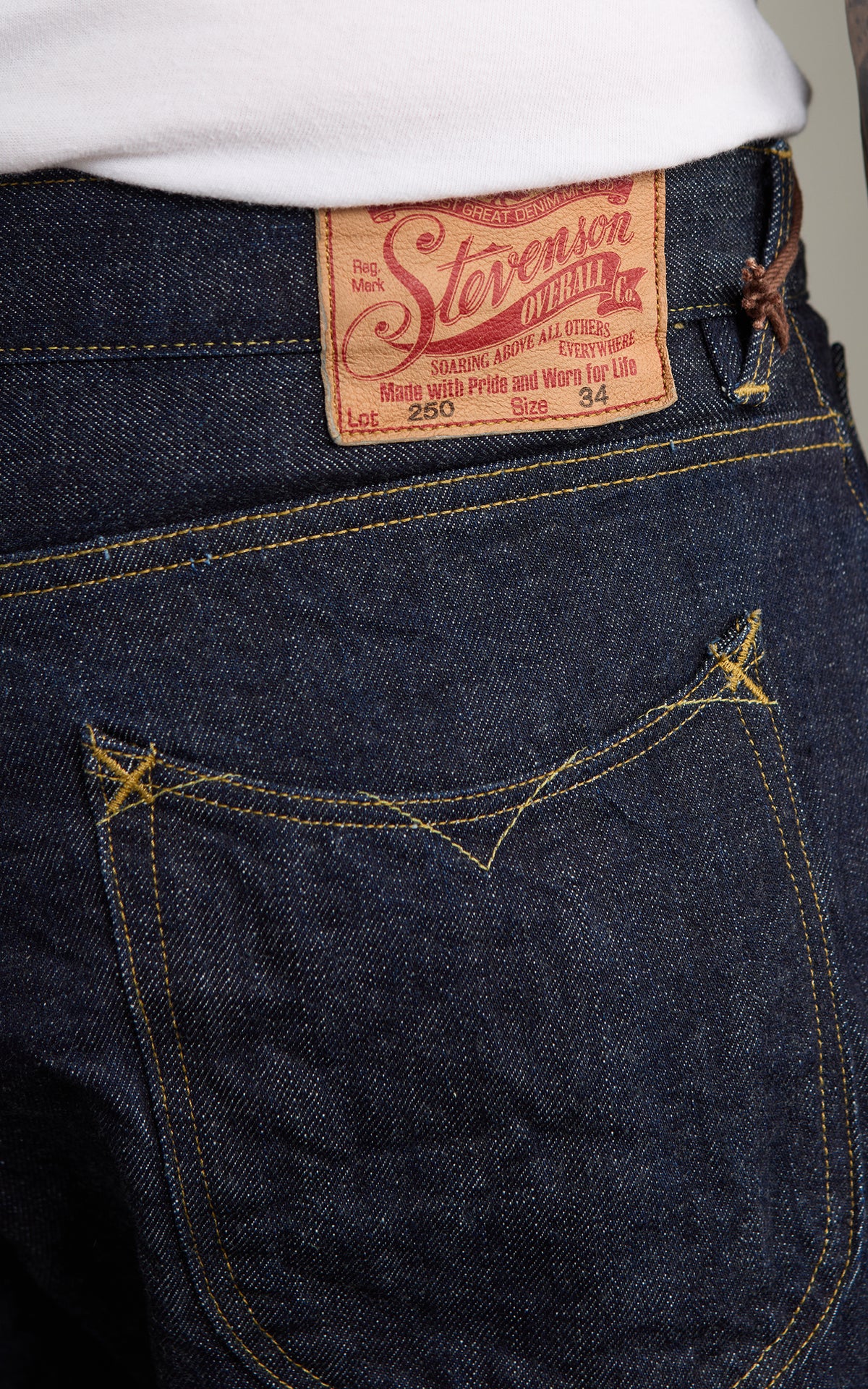 Stevenson Overall Co. Ojaj Jeans Selvedge One Wash Indigo