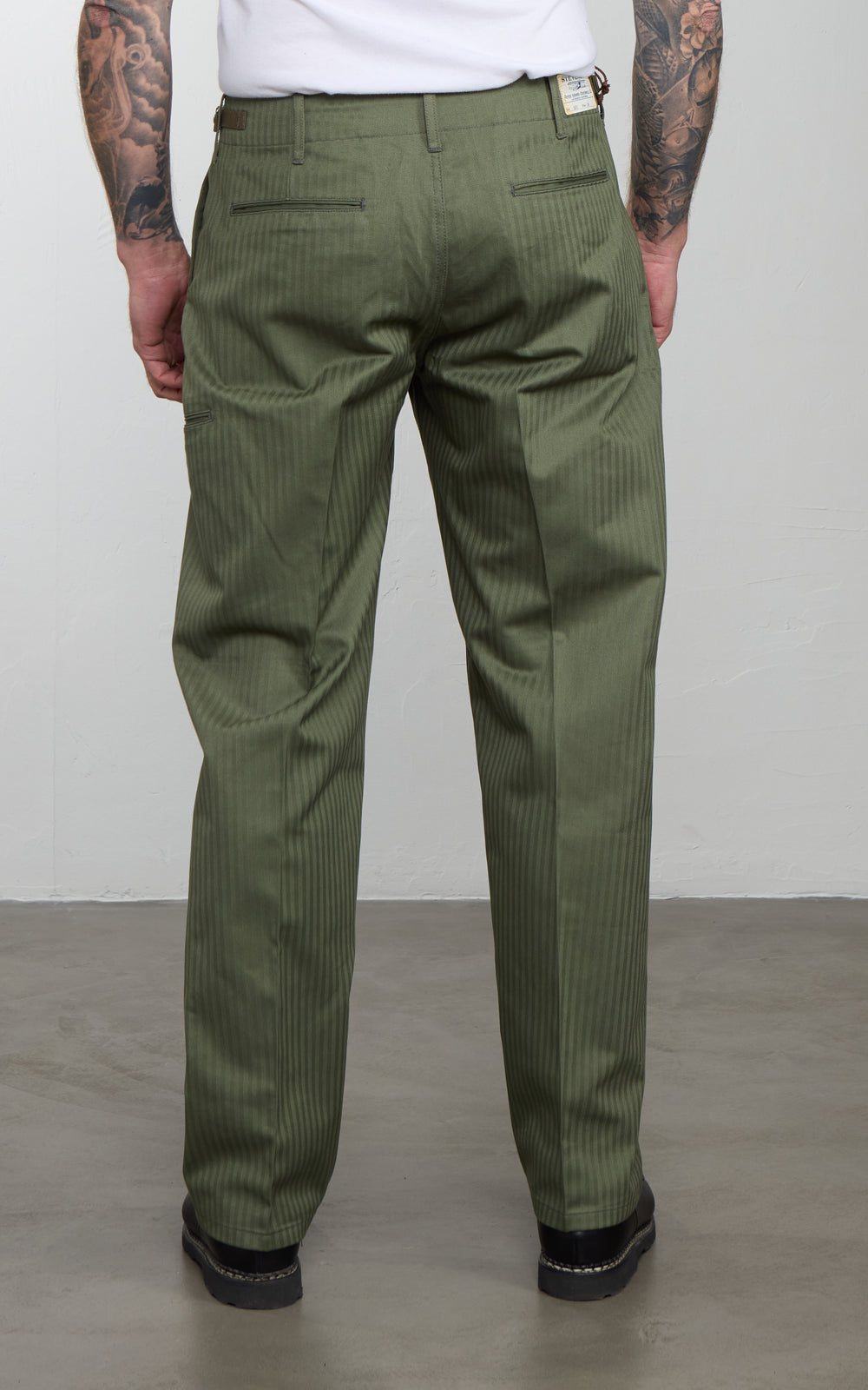 Stevenson Overall Co. Side-Out Army Pant Olive Drab