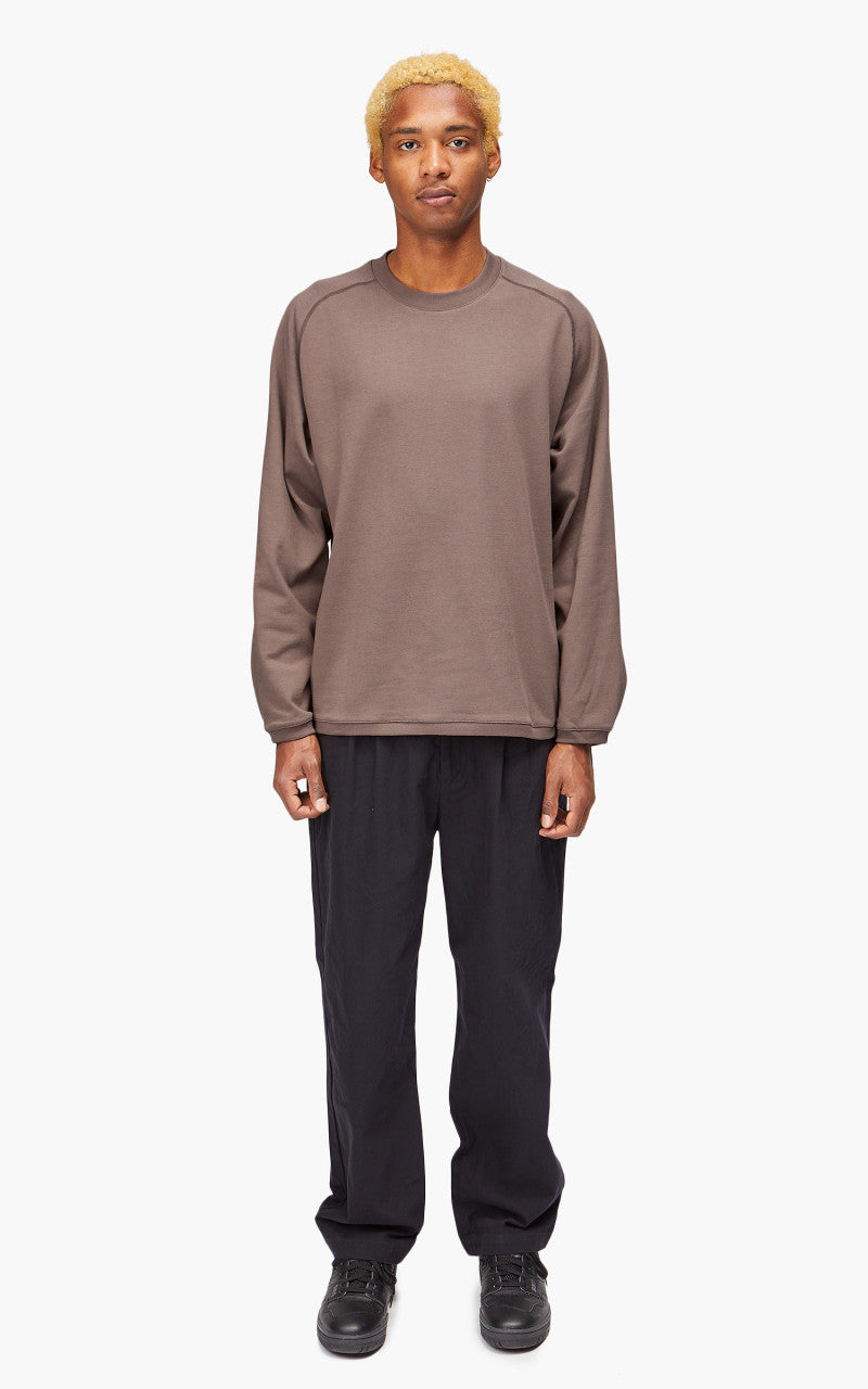 Still By Hand Lightweight Sweatshirt Mocha