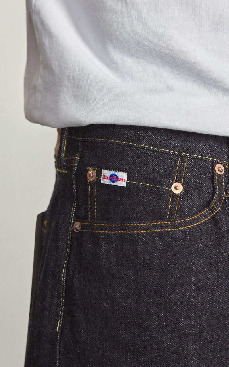 Studio D'Artisan SD-101 Regular Straight Selvedge Jeans One Wash Indigo