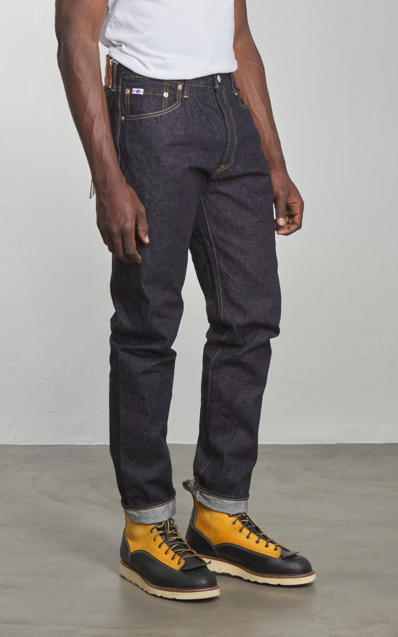 Studio D'Artisan SD-108 Regular Tapered Selvedge Jeans One Wash Indigo