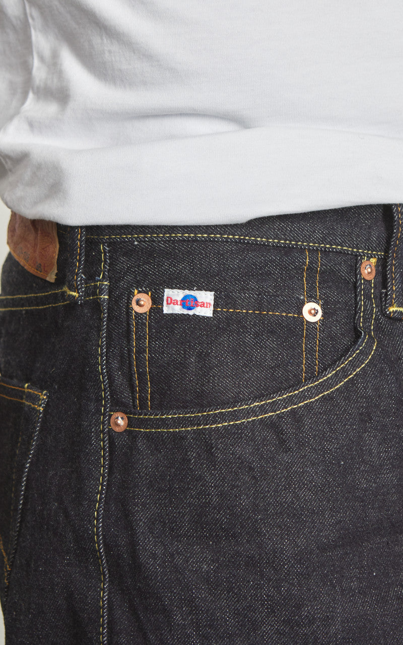 Studio D'Artisan SD-108 Regular Tapered Selvedge Jeans One Wash Indigo