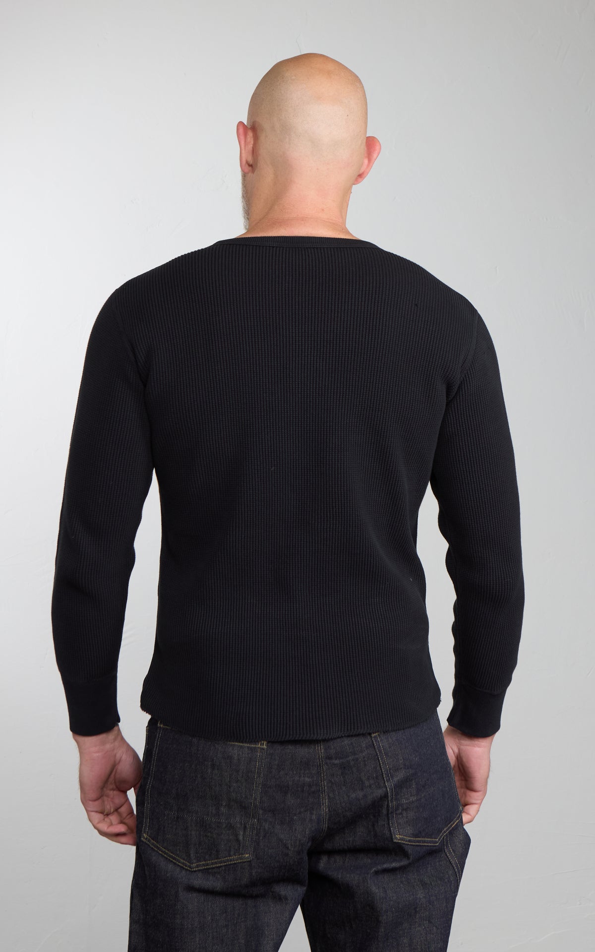 Studio D'Artisan 9936 Heavyweight Thermal Longsleeve Black