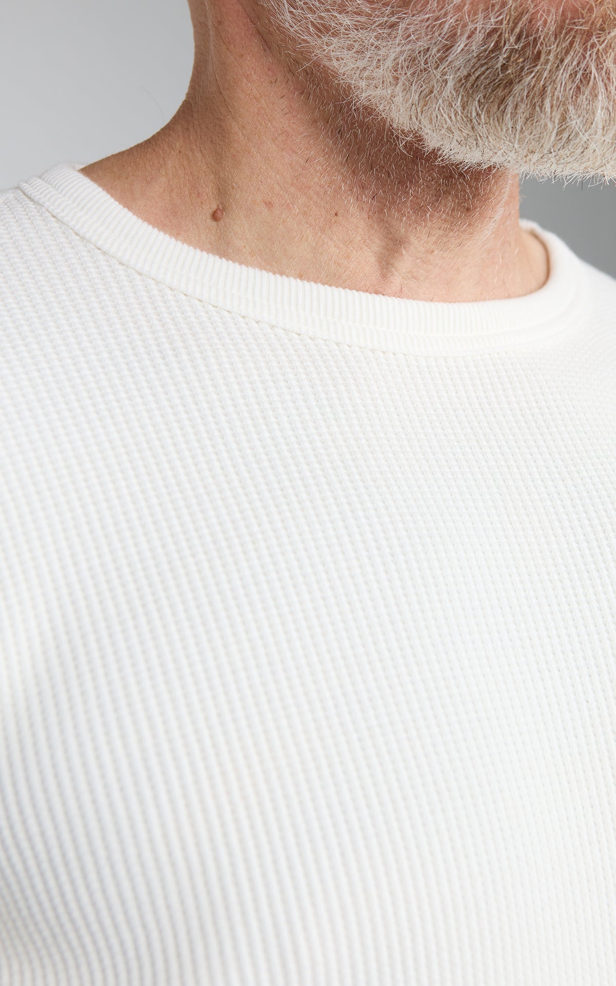 Studio D'Artisan 9936 Heavyweight Thermal Longsleeve White