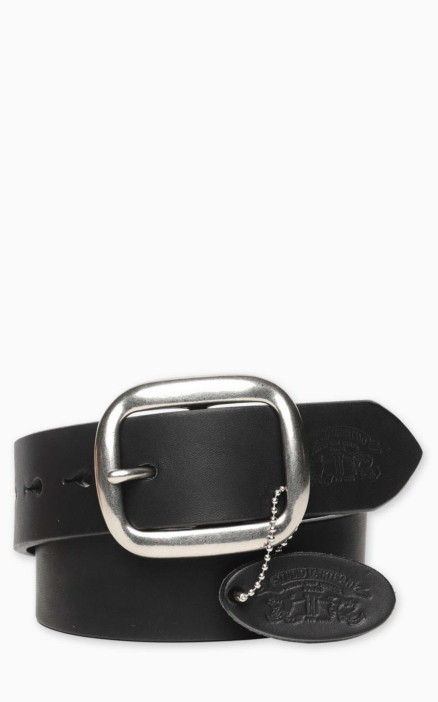 Studio D'Artisan B-81 Leather Belt Black