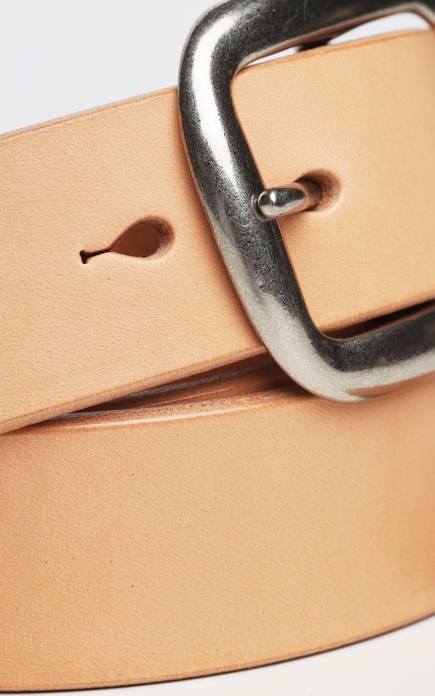 Studio D'Artisan B-81 Leather Belt Natural