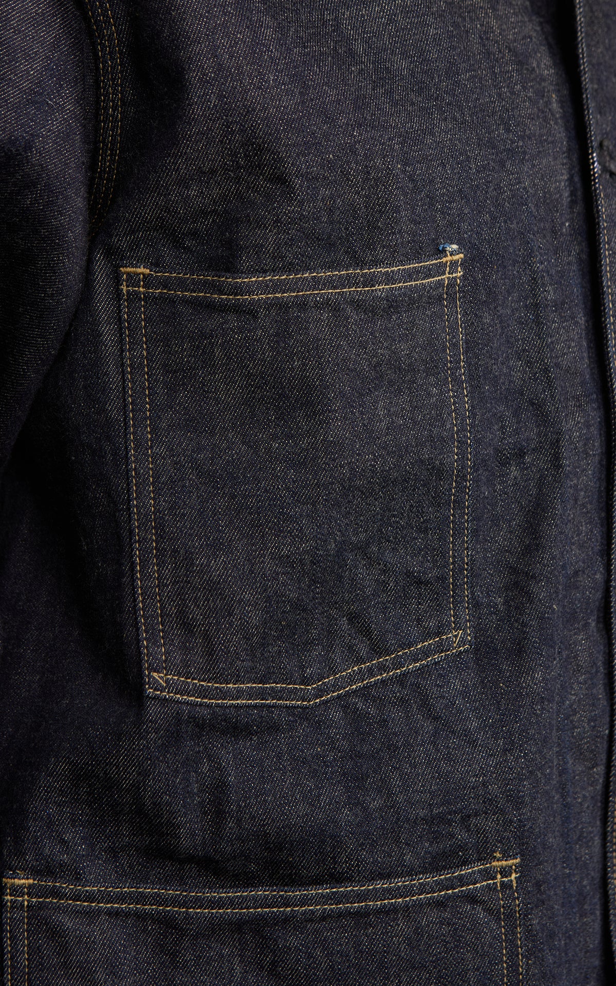 Studio D'Artisan D4650 Fox Denim Railroad Jacket One Wash