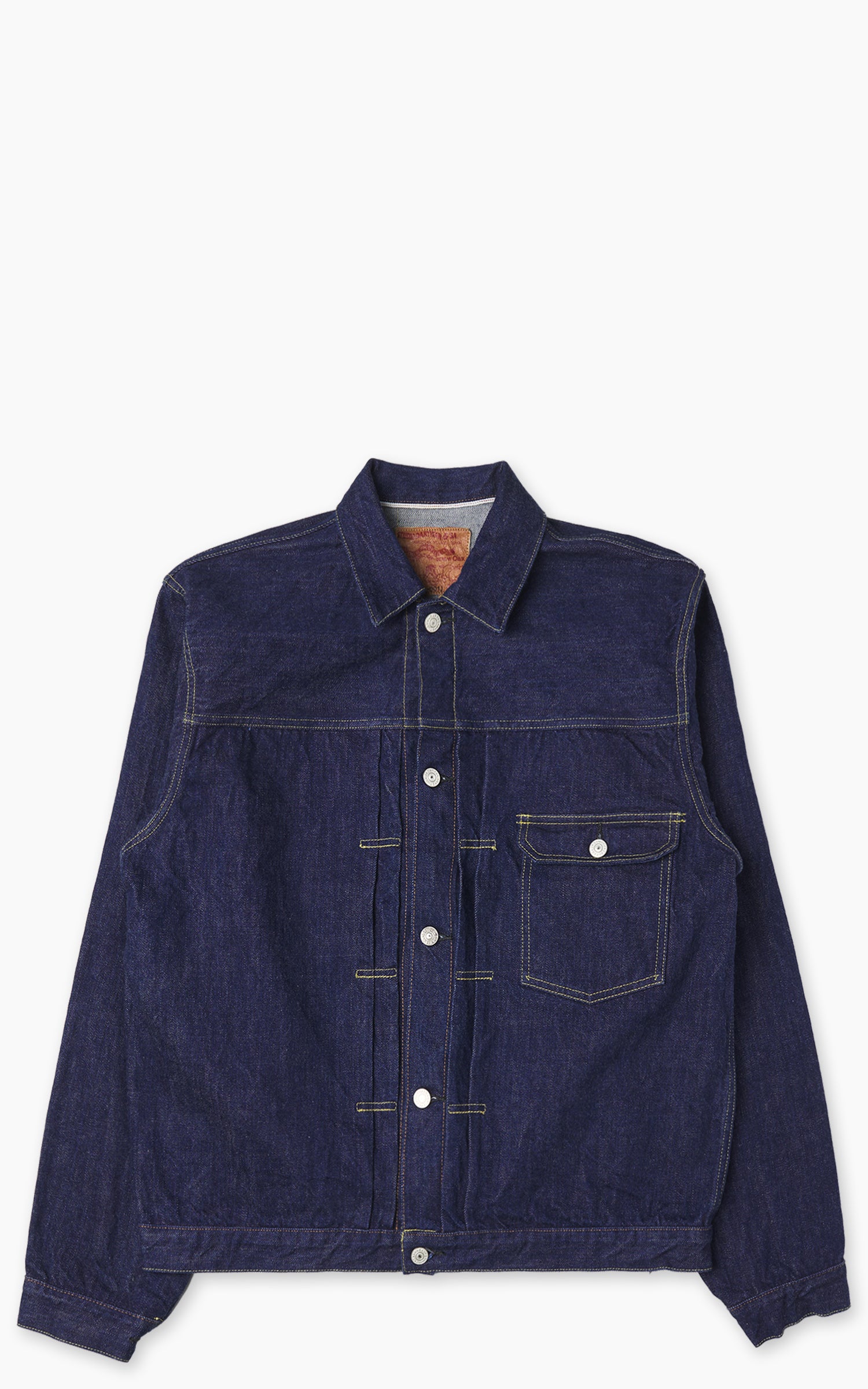 Studio D'Artisan SD-DO1J "The Origin" Type 1 Denim Jacket One Wash Indigo
