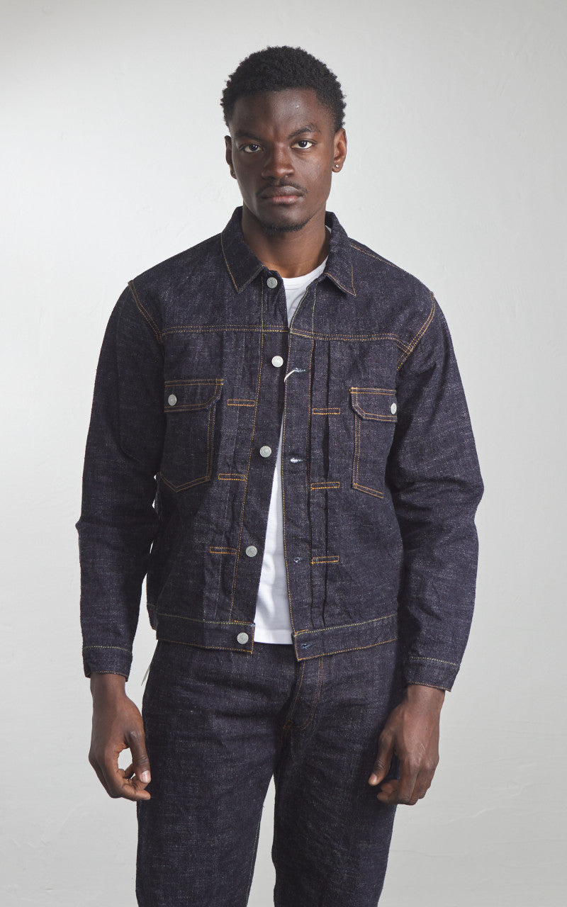 Studio D'Artisan SD-4102 GL3 Type 2 Selvedge Denim Jacket Indigo