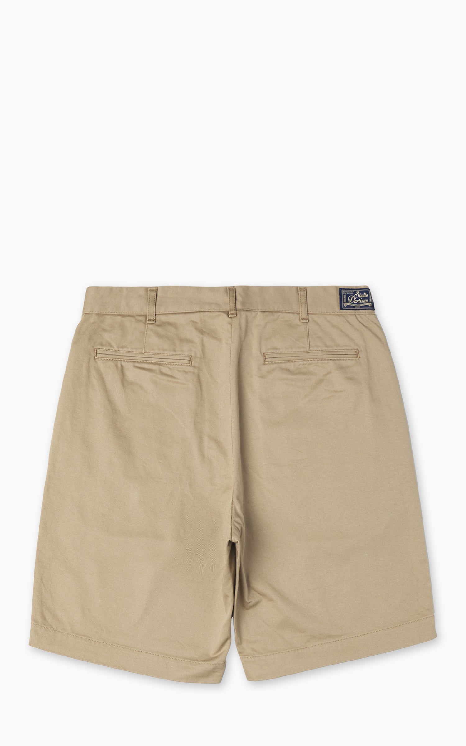 Studio D'Artisan 1925 Chino Shorts Beige