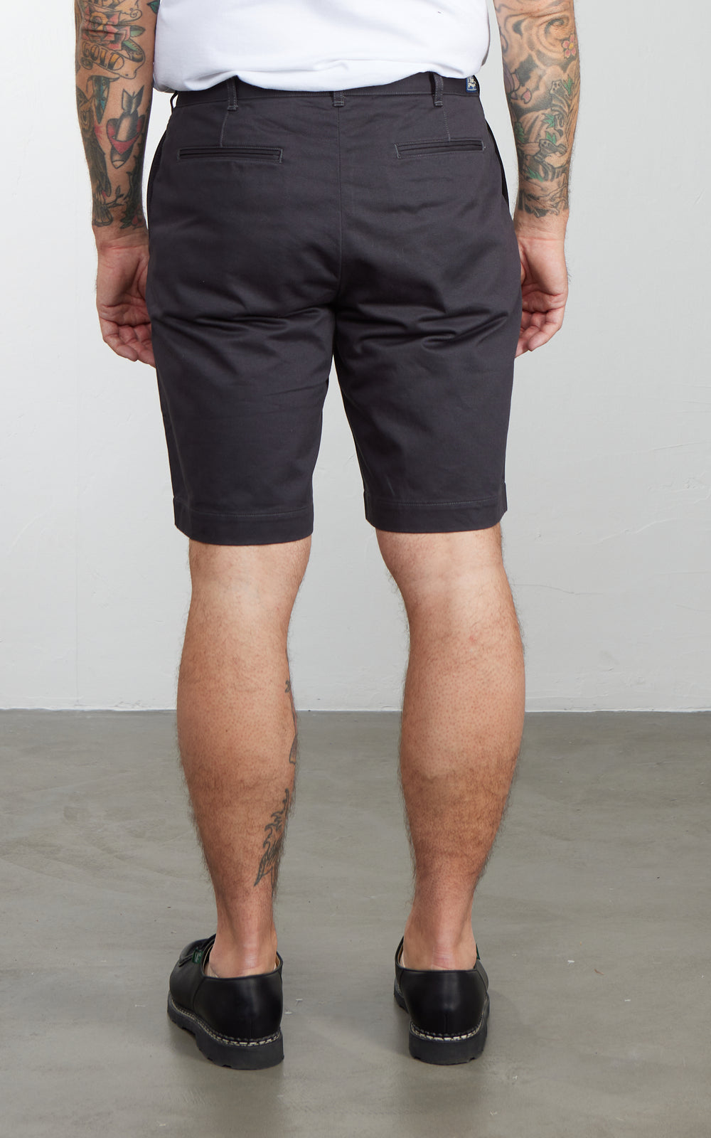 Studio D'Artisan 1925 Chino Shorts C. Black