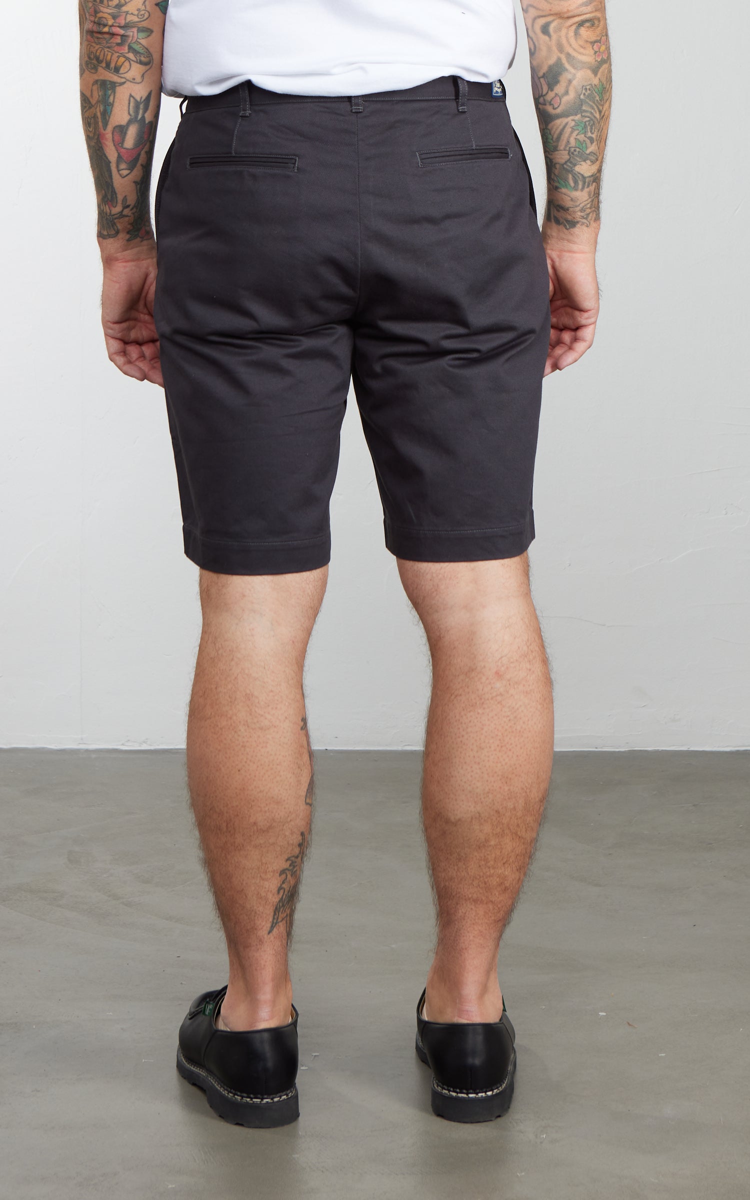 Studio D'Artisan 1925 Chino Shorts C. Black