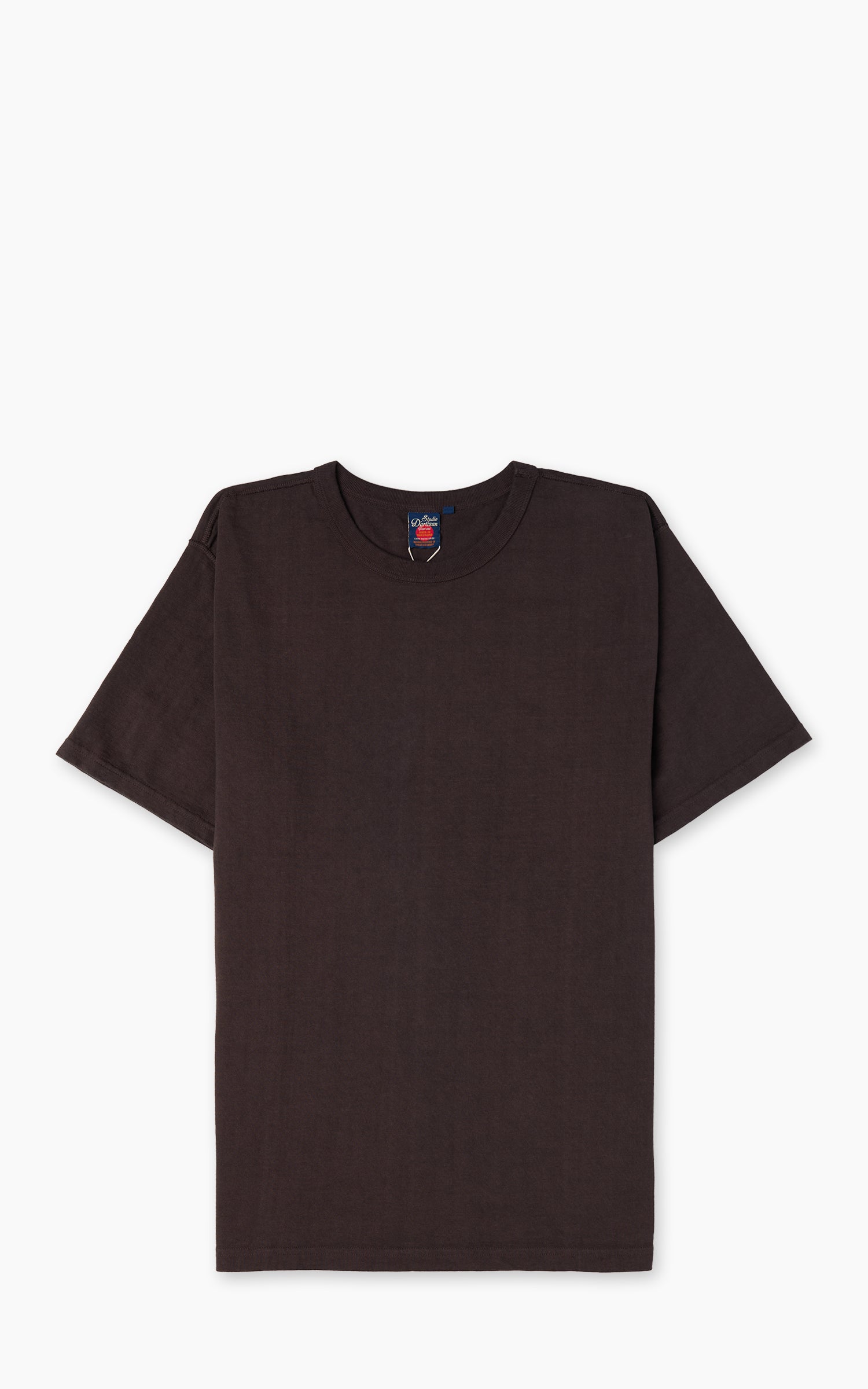 Studio D'Artisan 9913 Loopwheeled T-Shirt Pack Charcoal Black