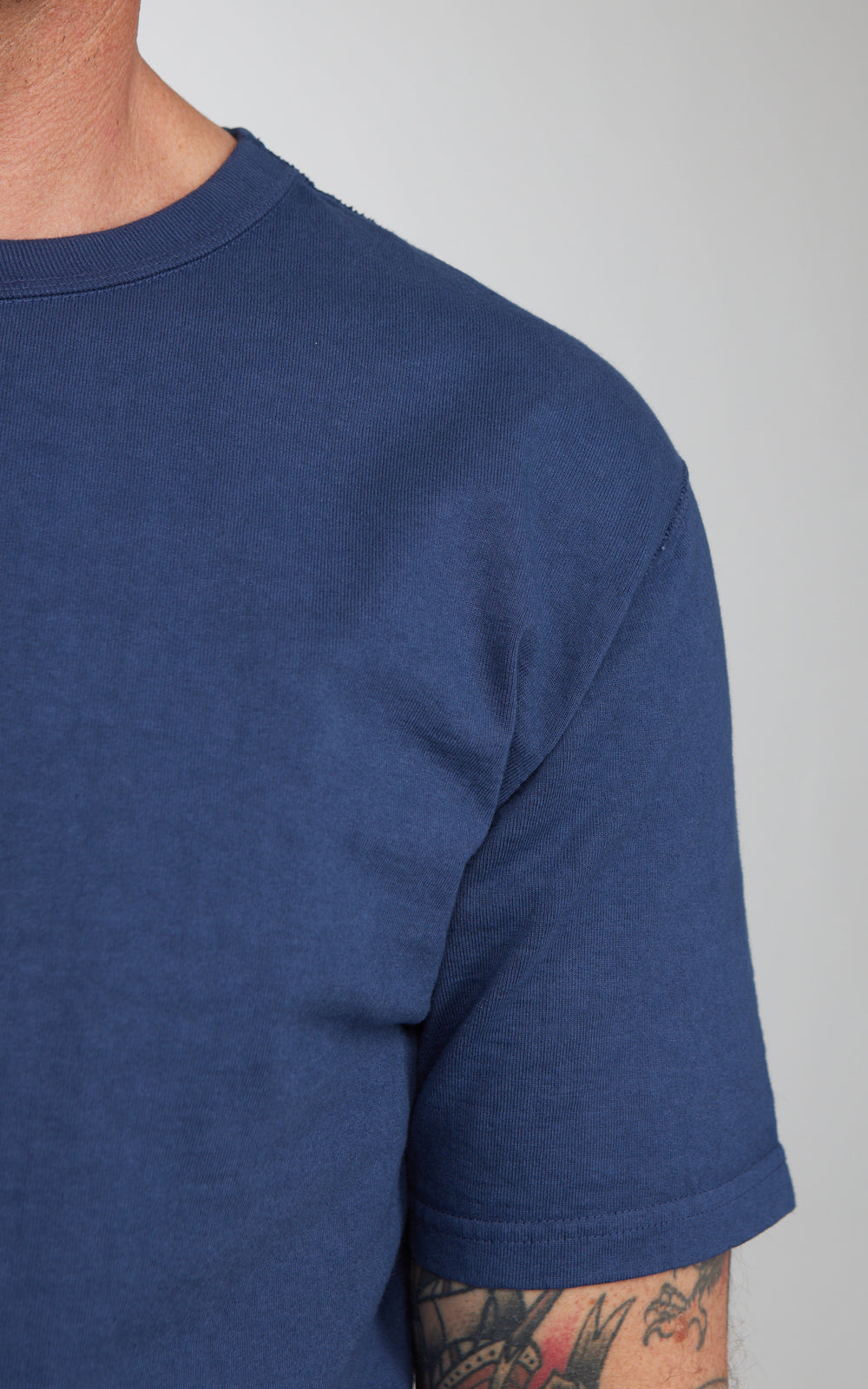Studio D'Artisan 9913 Loopwheeled T-Shirt Pack Navy
