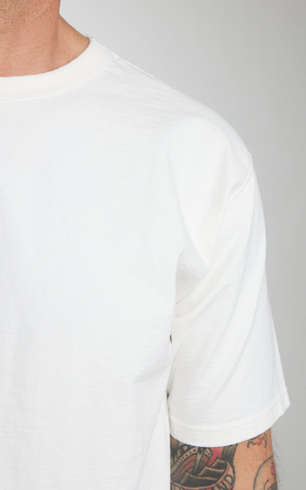 Studio D'Artisan 9913 Loopwheeled T-Shirt Pack White