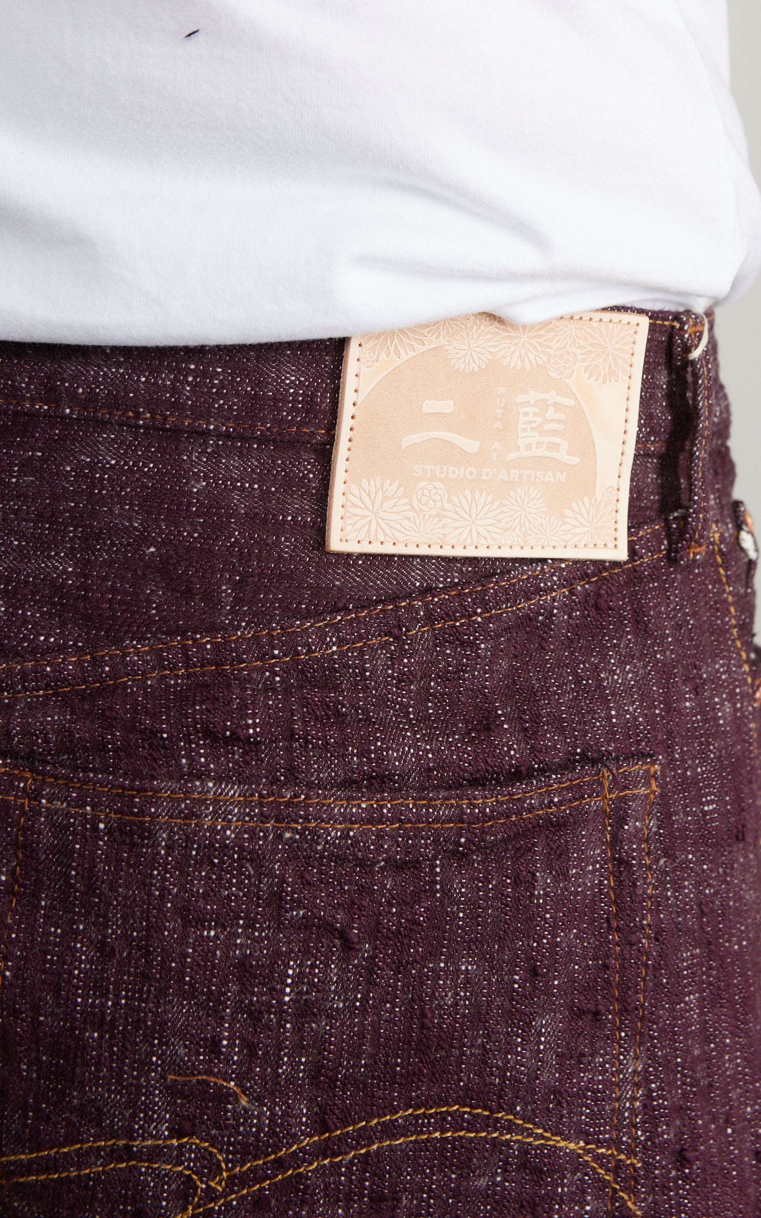 Studio D'Artisan D1904 FUTA-AI Regular Straight Selvedge Jeans One Wash Indigo