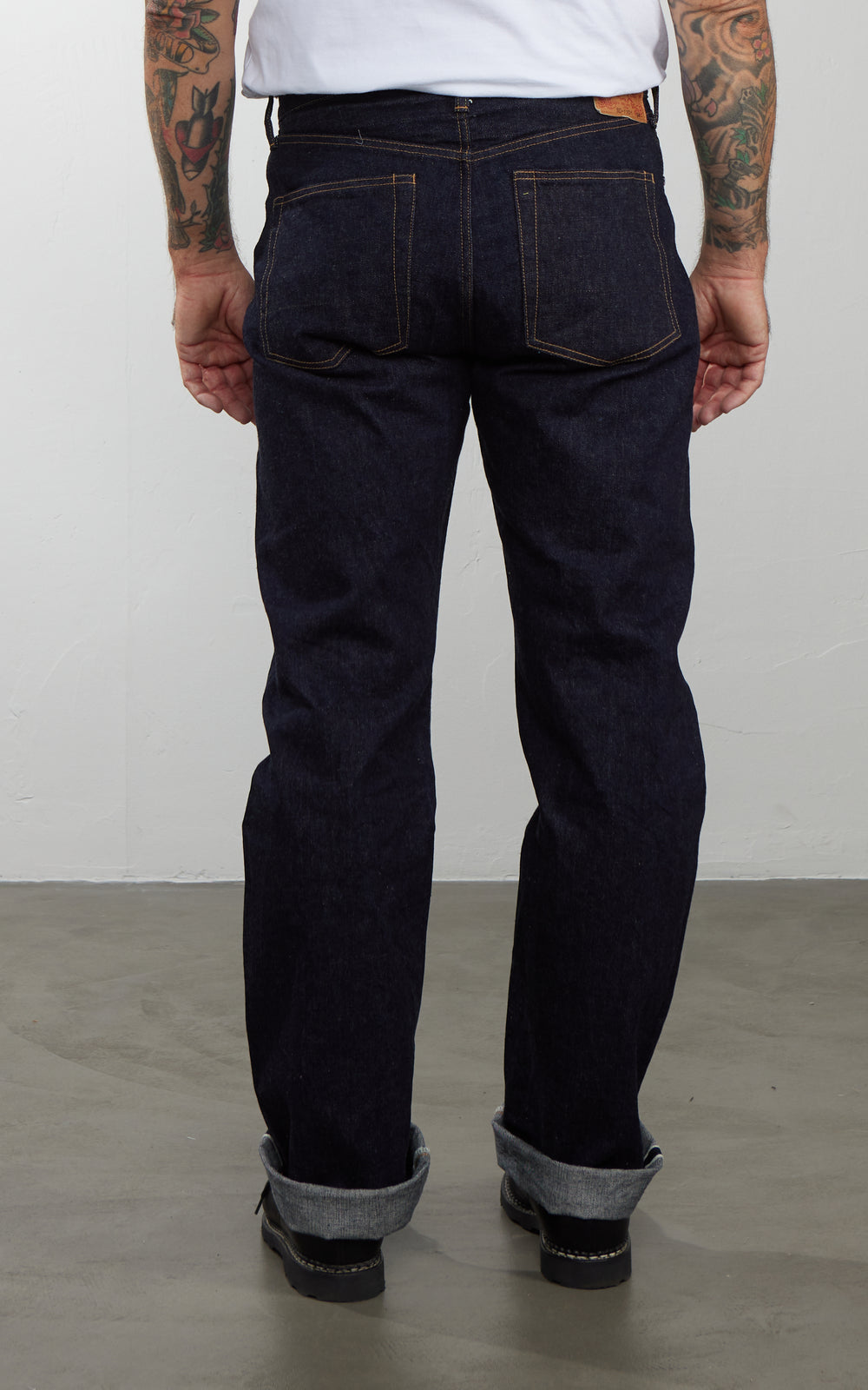 Studio D'Artisan SD-1101 Ishikawadai Regular Straight Selvedge Jeans Indigo